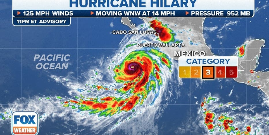 Hurricane Hilary is headed to California. See the path, impact predictions