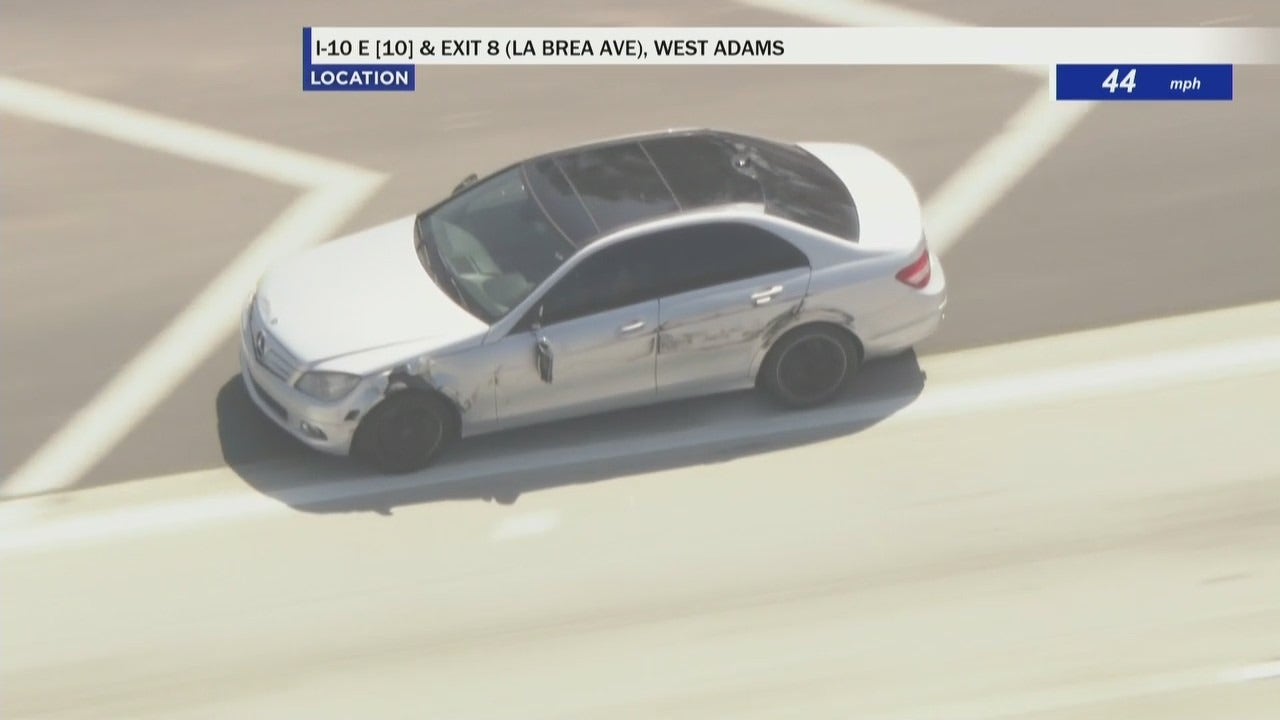 Search Underway For Police Chase Suspect In Silver Mercedes | FOX 11 ...