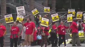 Striking hotel workers reach tentative deal with LA's Biltmore hotel
