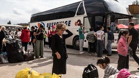 Inside the rush to help thousands of Armenian refugees