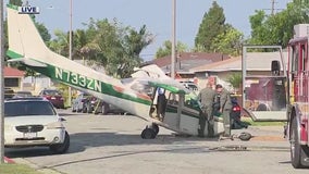 Small plane crashes in Compton neighborhood