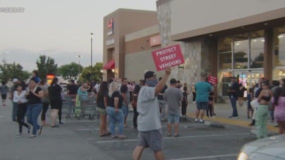 Street vendor, mother punched by security guard outside Pomona strip mall, sparking protests