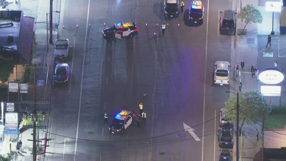 2 dead as man pushing woman in wheelchair struck crossing street in Slymar