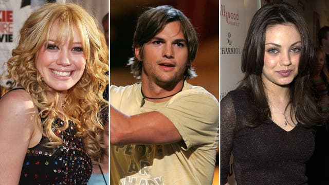 Resurfaced clips show Ashton Kutcher making inappropriate comments about underage Mila Kunis, Hilary Duff
