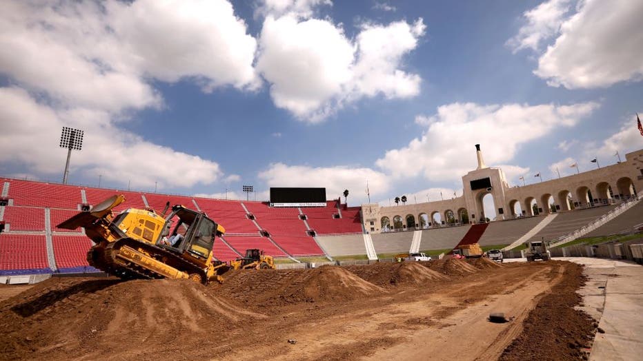 Los Angeles Memorial Coliseum » SuperMotocross