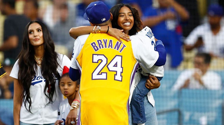 Kobe Bryant's daughter, Natalia, to throw ceremonial first pitch at Dodger  Stadium for 'Lakers Night' – NBC Los Angeles