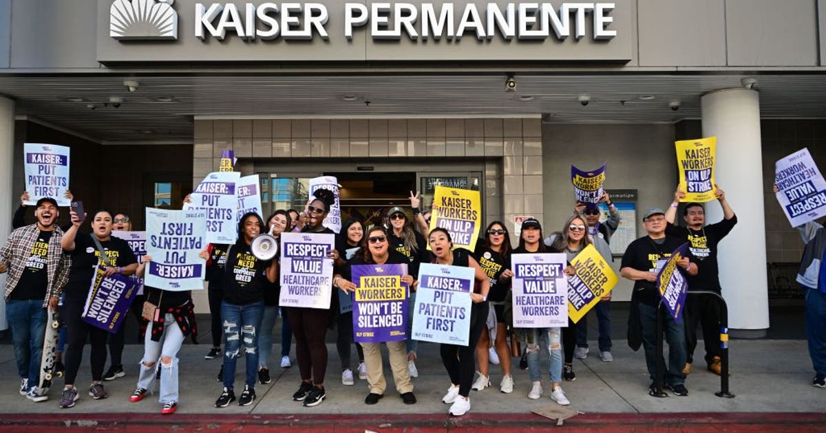 Kaiser Permanente health care workers begin strike | FOX 11 Los Angeles