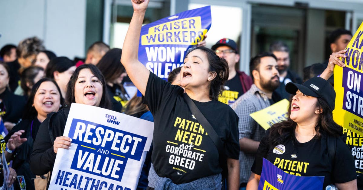 Kaiser health care workers enter third day of strike | FOX 11 Los Angeles