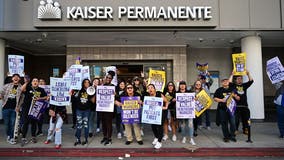 Kaiser Permanente health care workers begin strike