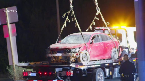 Father arrested for DUI crash in Pomona that killed 12-year-old son