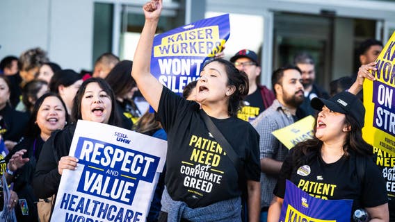 Kaiser health care workers enter third day of strike