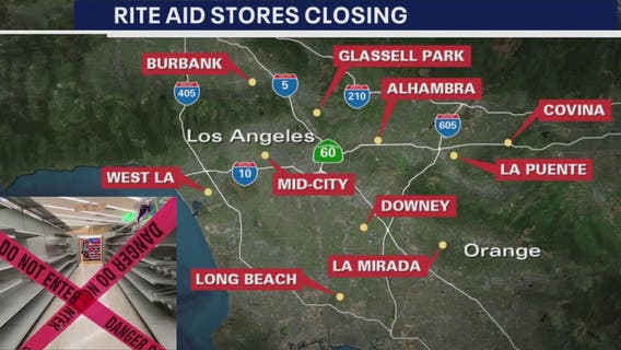 Rite Aid stores closing: These locations across LA and Orange Counties are set to shutter