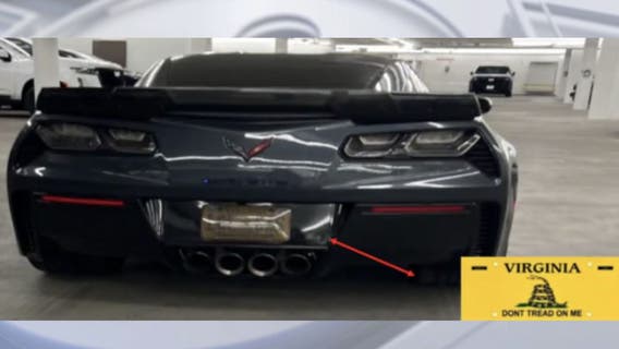 Corvette with Virginia license plate 'LOLGAS' involved in attempted grand theft auto in Calabasas: LASD