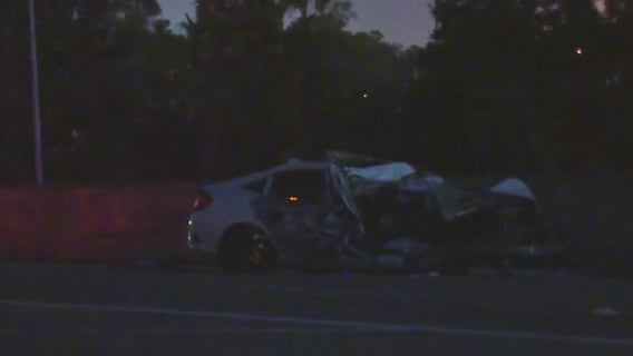Woman killed in crash involving ambulance on 710 Freeway in Long Beach