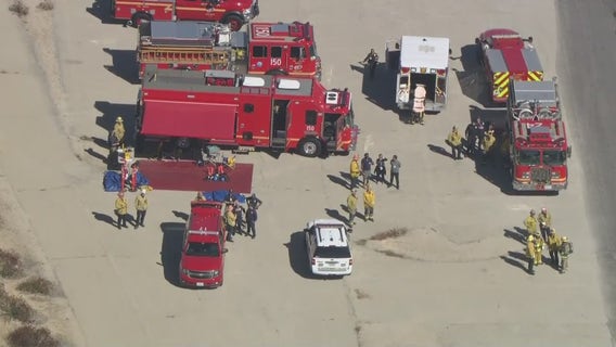 Hazmat team responds to incident at Lockheed Martin's aerospace facility in Palmdale