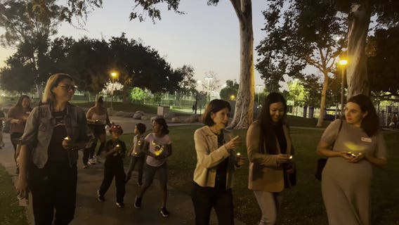 Vigils held across Southern California calling for an end to domestic violence