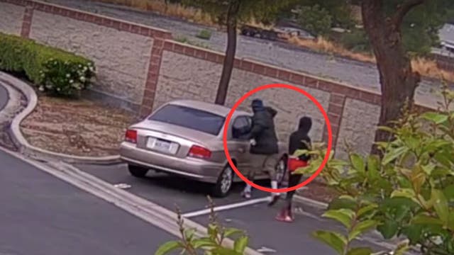 Car set on fire at San Bernardino senior living center