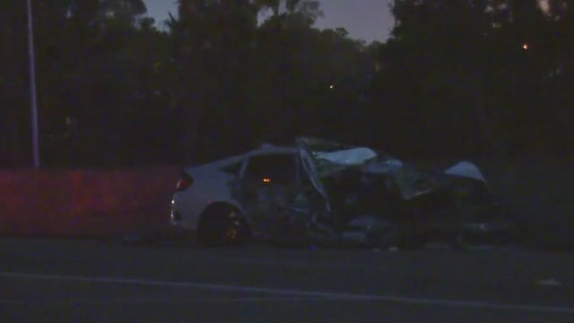 Woman killed in crash involving ambulance on 710 Freeway in Long Beach