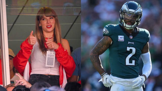 Darius Slay begs Taylor Swift to not come to Chiefs-Eagles Super Bowl rematch