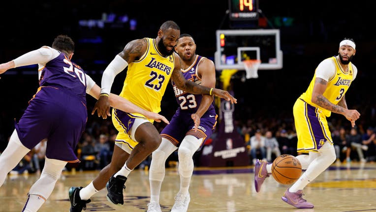 Lakers suns hot sale lebron