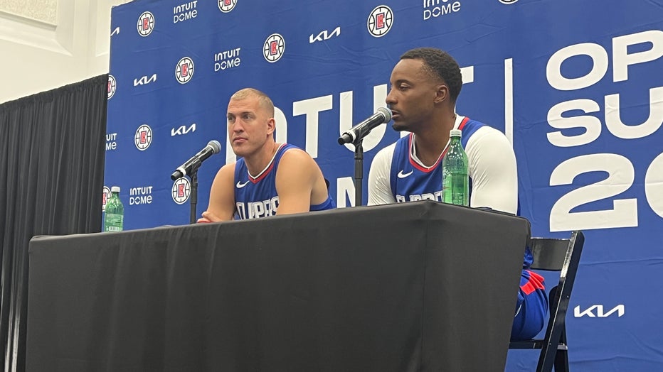 Clippers media day just got a whole lot more interesting after
