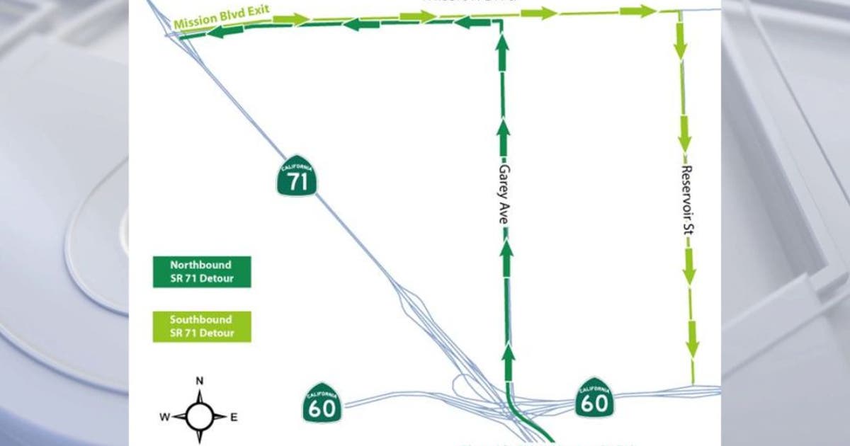71 Freeway to close in Pomona for construction work | FOX 11 Los Angeles