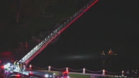 Woman's body found in car submerged in Irvine lake