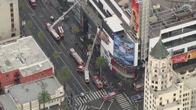 Fire breaks out at Hollywood and Highland popular shopping mall and tourist destination