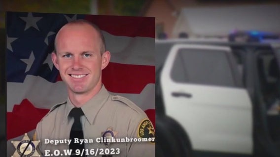 Family of slain deputy Ryan Clinkunbroomer announce lawsuit against LA County