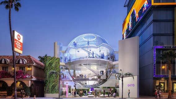 WeHo considering smaller version of Vegas sphere, dubbed the 'Sphere on Sunset'