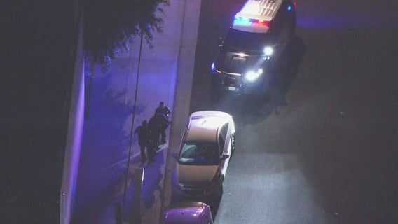 2 in custody after police chase through LA County