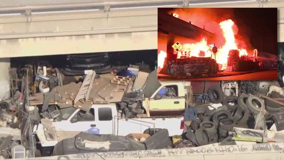 How leased 'airspaces' led to 10 Freeway fire