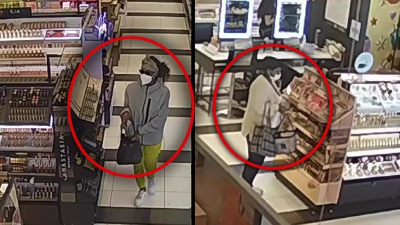 2 California women accused of stealing $10,000 from a Sephora store