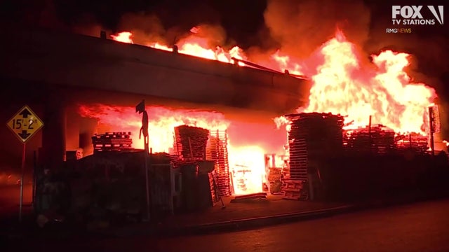 10 Freeway fire: Inspector General faults Caltrans for neglecting safety inspections