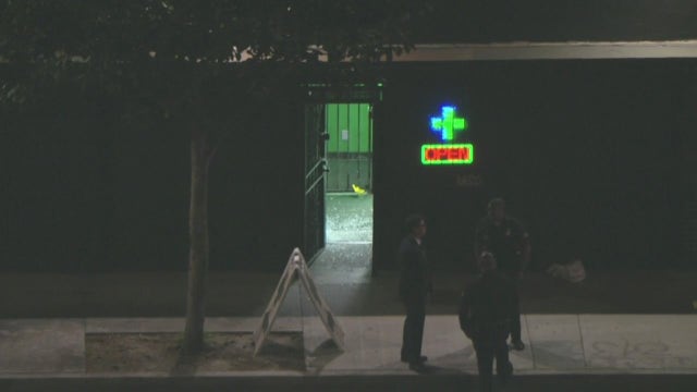 1 dead in shooting at a marijuana dispensary in South Los Angeles