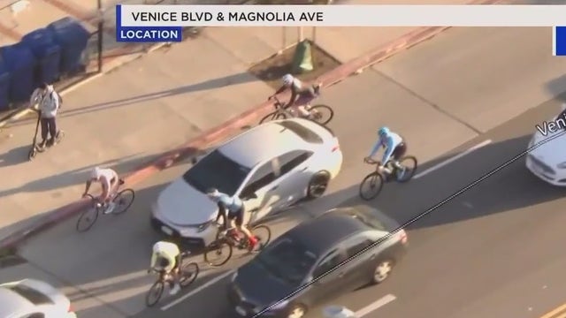 Is it faster to bike or drive from East LA to West LA during rush hour? FOX 11 puts it to the test