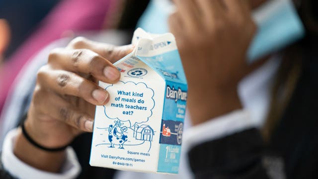 California school lunches face milk carton shortage