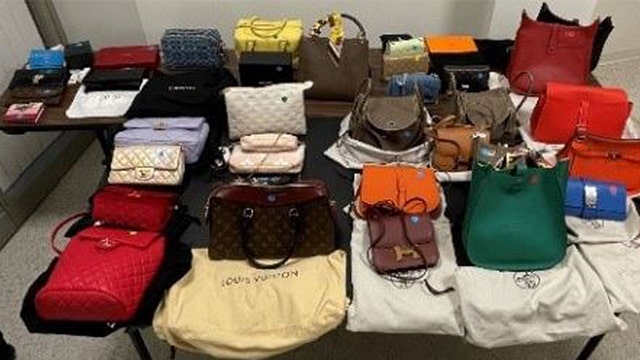 Los Angeles police seek owners of over 50 stolen luxury purses