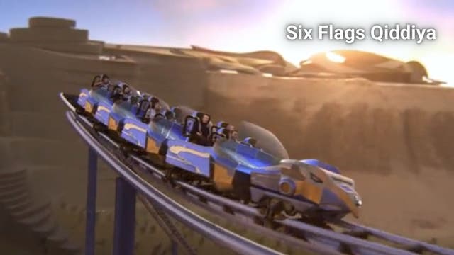 Record-shattering roller coaster simulates falling from cliff with 155 mph speeds