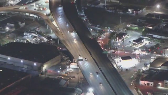 10 Freeway in downtown Los Angeles reopens ahead of schedule after arson fire