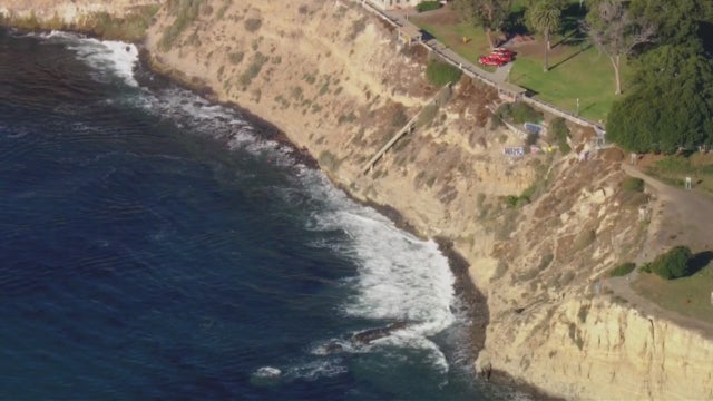 Cliff rescue underway in San Pedro