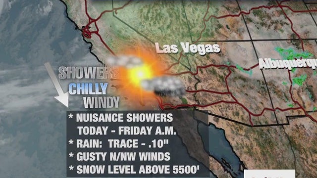 SoCal weather: Below average temps, chance of rain enter forecast