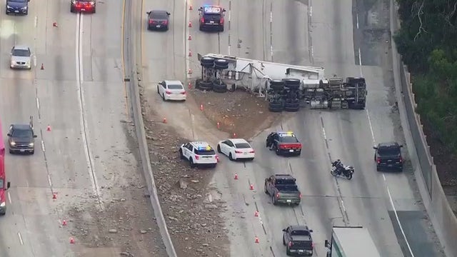 Crash on 605 Freeway in Whittier snarls traffic during morning rush hour