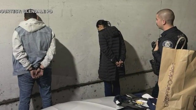 Woman allegedly pickpocketed at Glendale Galleria; 2 arrested