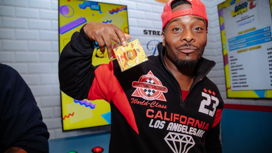 Kel Mitchell visits the Good Burger booth at New York Comic Con at Javits Center on October 15, 2023 in New York City. (Photo by Catherine Powell/Getty Images for for Paramount+)