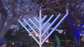 1st night of Hanukkah draws mixed emotions in wake of ongoing Israel-Hamas war