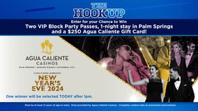 THE HOOKUP: 2 VIP Block Party passes, 1-night stay in Palm Springs & $250 Agua Caliente gift card