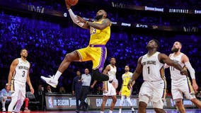 Lakers punch ticket to in-season tournament final; LeBron scores 30 in win vs. Pels
