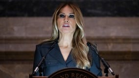 Melania Trump makes rare appearance to welcome new US citizens