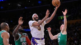 Anthony Davis' 40 points not enough in Lakers' loss to Celtics on Christmas